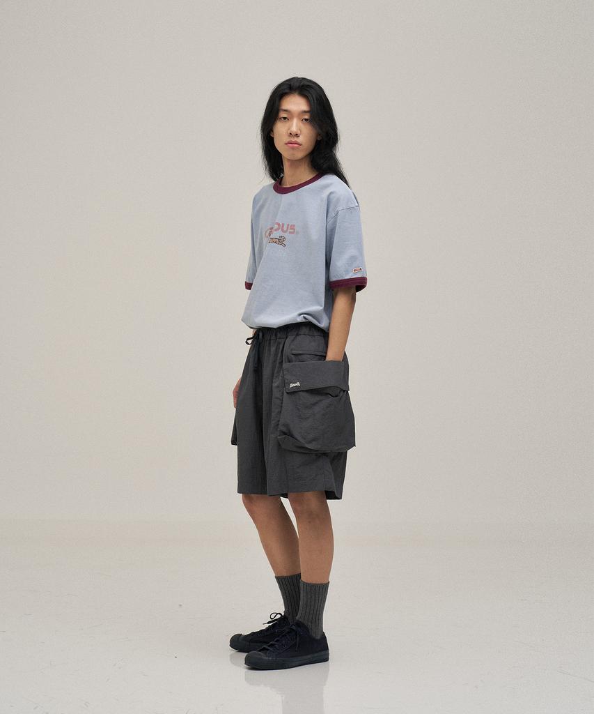 LE TIGRE Modern Cargo Shorts (Frost Gray)