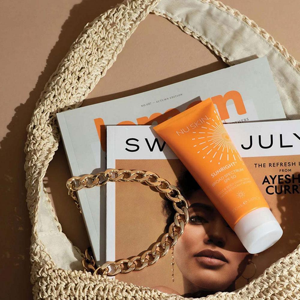 NU SKIN Sunlight Face & Body Sunscreen 100ml (SPF50+)
