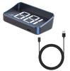 Bubulu HUD Проекционный спидометр GPS с выводом на лобовое стекло, питание от USB, универсальный для автомобилей, грузовиков и автобусов