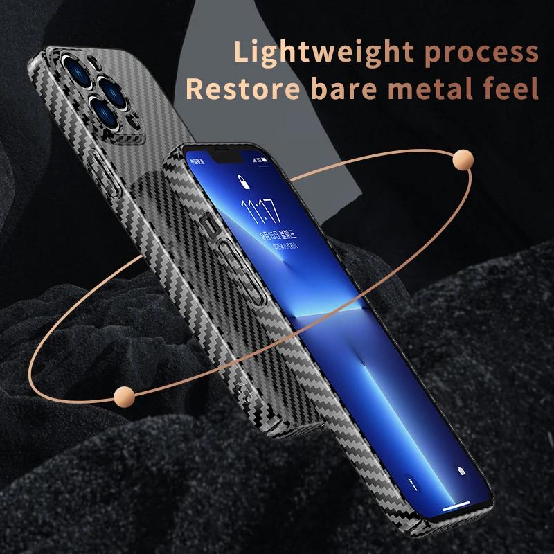 Магнитный чехол Macsafe из углеродного волокна для Magsafe IPhone 11 12 13 15 Pro Max 14 Plus 13Pro 14Promax 15Promax IPone Mac Safe Cover