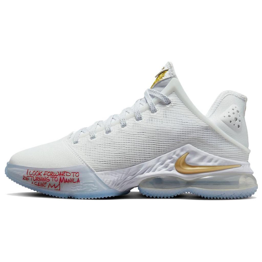 Titan X Nike LeBron 19 Low Beyond The Seas Unisex Sneakers White DV3334-100