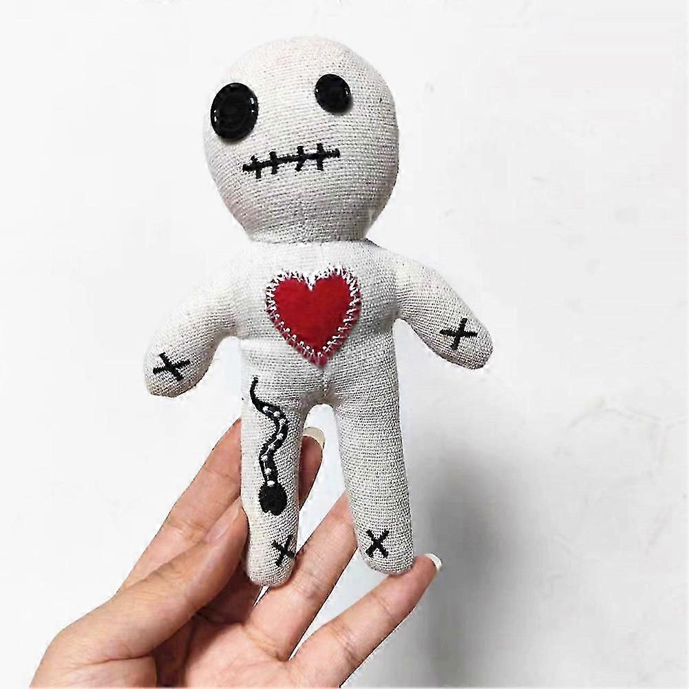 Voodoo Doll Creative Cartoon Plush Toy Halloween Voodoo Doll Cute Stuffed Doll Gifts for Kids Adultszz55