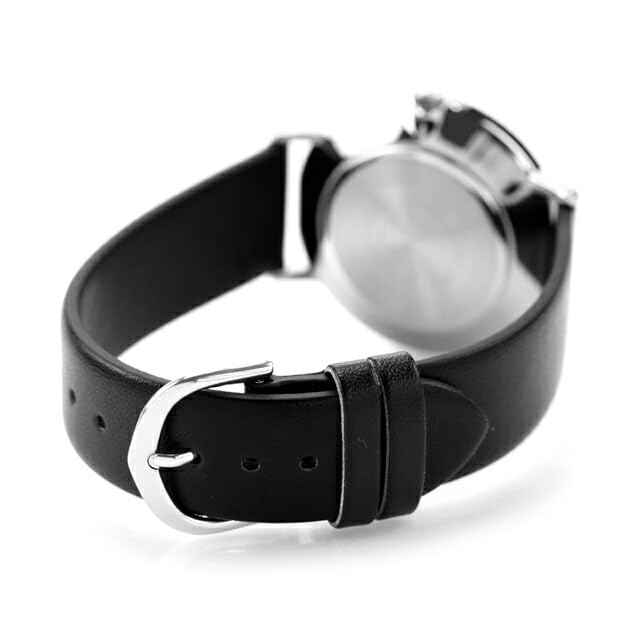 Casio Стандартные аналоговые часы MTP-VT01L-1B2 Мужские, Черный кожаный ремешок, Круглый корпус, 3-стрелочный кварцевый дизайн