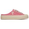 MLB Playball Mule Shock Absorbing Wear Resistant Lightweight Breathable Low Top Skate Shoes Unisex sneaker Pink 3AMUUD116-10PKS