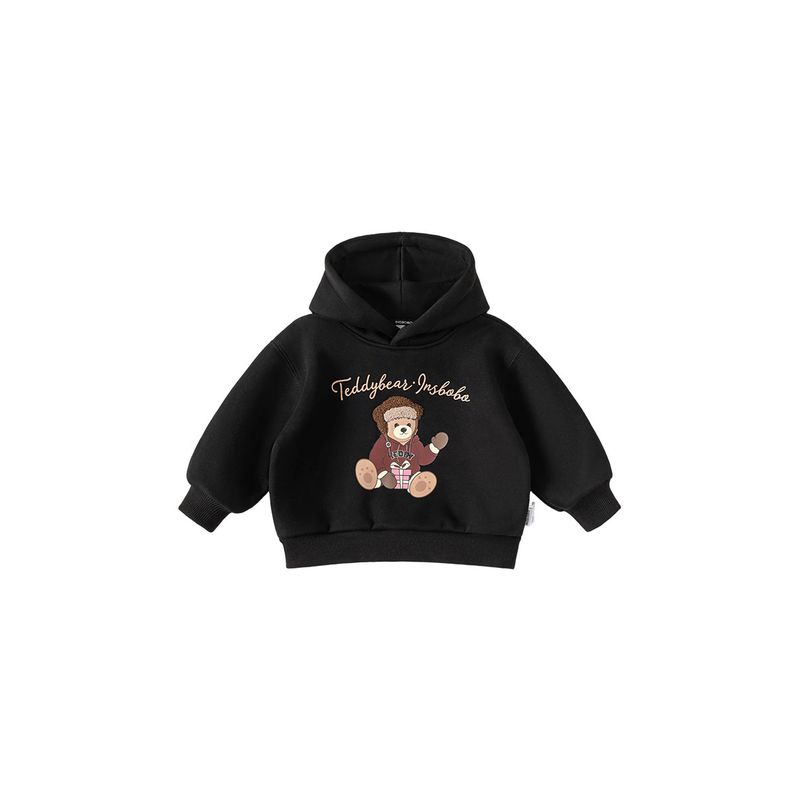 [Teddy Bear Series] Insbobo Children's Sweatshirt Girls' Clothes Thickened Children's Clothing Autumn and Winter Boys' Tops Trendy
