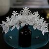 New Luxurious and Elegant Bride Wedding Crown Headdress Handmade Crown Tiara Hair Accessories Main Wedding Accessories