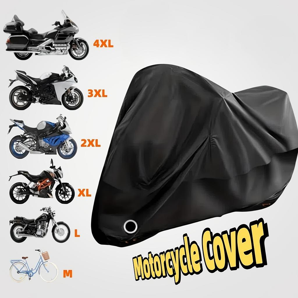 New Motorcycle Rain Cover Universal Moto Cover Outdoor UV Protector Bike Rain Dustproof Scooter Covers Waterproof