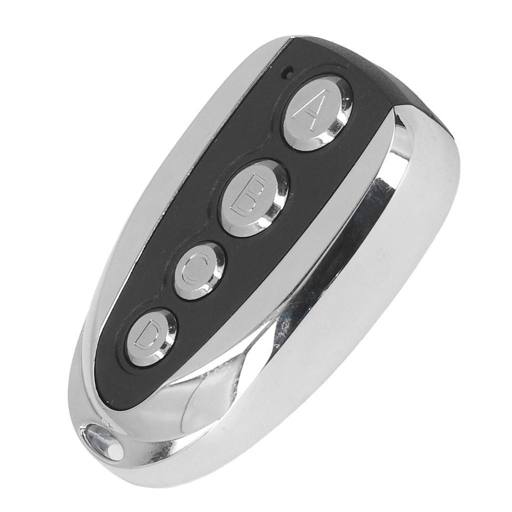 Garage Door Remote Control Opener 433MHz 4 Buttons Anti Theft with Key Chain for Curtain Doors
