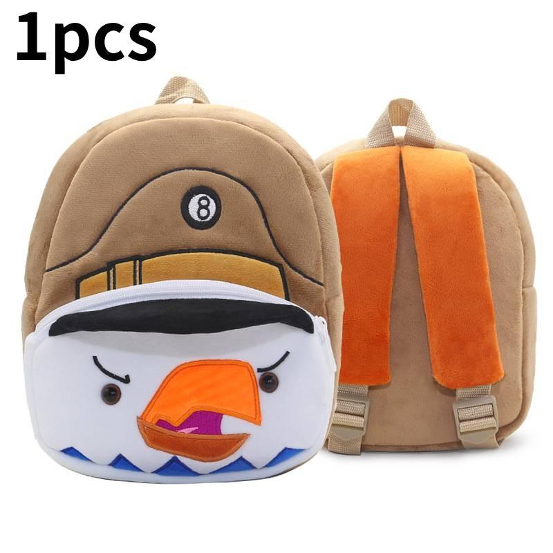Animal Sports Meet Children Plush Backpack Storage Shoulder Bag Gift Fashion