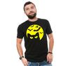 Кошка Луна Летучая Мышь Футболка Хэллоуин Страшная Футболка Страшная Кошка Футболка Ужас Страшные Футболки