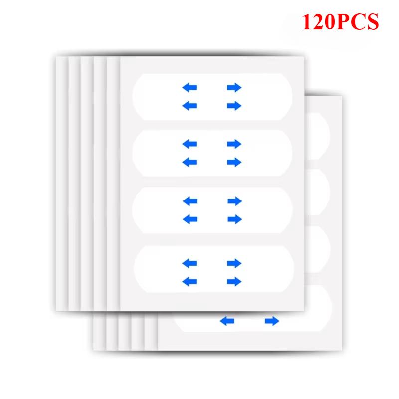 40-120PCS V-Shape Face Wrinkle Sagging Skin Adhesive Tape Lifting Face Stickers Invisible Transparent Thin Face Patche Lift Tool