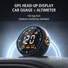 OBD2 GPS Двойная система Измеритель уклона Автомобильный цифровой спидометр Проекционный дисплей Дисплей Измеритель наклона автомобиля HUD Дисплей
