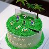 Football Birthday Cake Toppers Soccer Field Players Doll Cupcake Topper For Kids Birthday Sport Party Cake Decor DIY Baking Tool