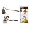 2pcs Elegant Decorative Candle Extinguisher Long Handle European Style Vintage Wick Flame