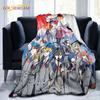 Anime DARLING In The FRANXX Blankets Strelizia Blanket Flannel ZERO TWO Throw Blanket for Couch Sofa Throw Travel Adult Blankets