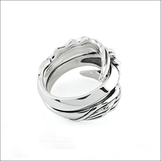 Artemis Classic Debien Размер 15 Серебряный аксессуар для мужчин и Брендовое серебряное кольцо 925 пробы, (ac-acr0248), Женщины, Ювелирные изделия, Кольцо,