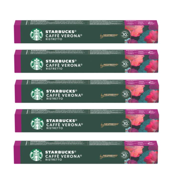 Капсулы Starbucks от Nespresso (30 вариантов)