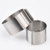 Stainless Steel Round Shape Mousse Baking DIY Pastry Ring Mold Round Adjustable Exquisite Children's Day Baking Gift