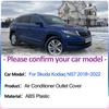 For Skoda Kodiaq NS7 2018~2024 2024 Car Air Outlet Cover Under Rear Seat Vent Grille Conditioner Ventilation Exhaust Accessories