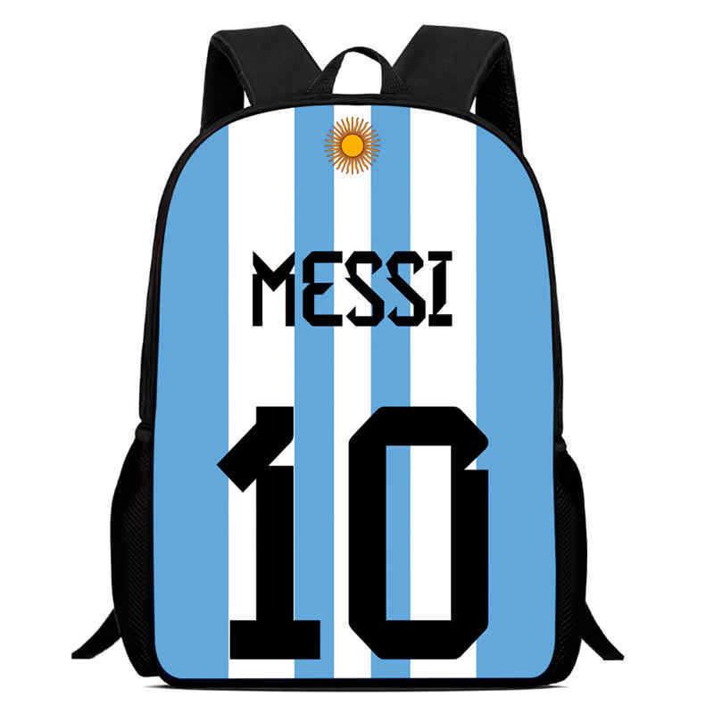 Криштиану Лионель Месси Роналду Неймар Рюкзак с узором футбольной звезды Детский