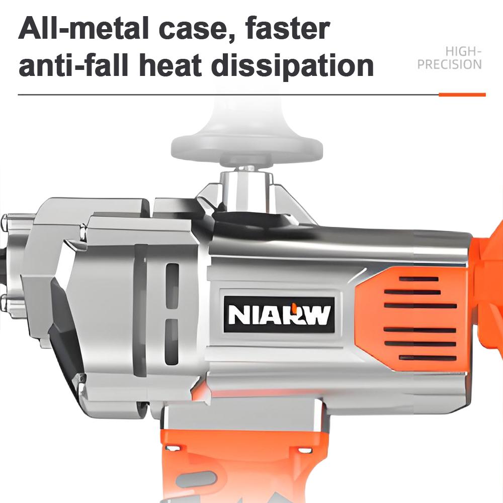 Многофункциональная дрель-миксер для раствора Высокомощная машина для бурения воды Ручная дрель для смешивания Шпаклевочная дрель Электродрель