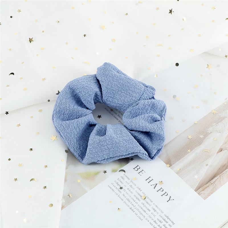 60 Styles Women Girls Satin Scrunchie Candy Color Hair Ties Rope Elastic Fashion Hair Bands Vintage Simple Hair Accessories Gift
