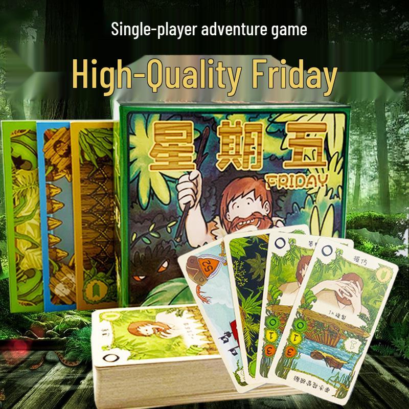 Robinson Crusoe: Single Player Puzzle Board Game (Chinese Edition)