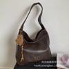 Retro Bag Women's Large Capacity 2025 New Autumn and Winter Versatile Simple Shoulder Underarm Bag Casual Commuter Tote Bag