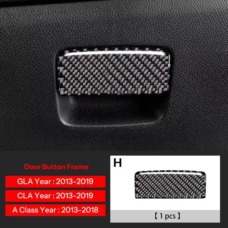 For Mercedes Benz A Class W176 GLA X156 CLA Accessories Car Interior Air Conditioning CD Console Panel Cover Trim Car Styling