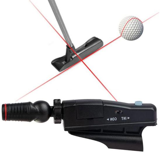 Тренировочное приспособление для игры в гольф в помещении, паттер для гольфа, выравнивающий указатель, устройство для прицеливания, корректор положения паттера для отработки удара