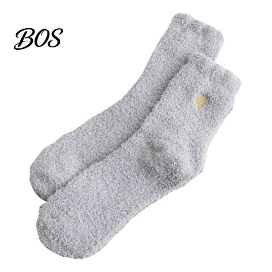 Cloud Like Thick Velvet Socks 1 Pair Women's Fuzzy Slipper Socks, Soft Plush Warm Thermal for Cold Floors Winter Home Sleeping Fluffy Cozy Fleece Crew