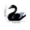 Cute Swan Miniatures Animal Lover Swan Ornaments Cartoon Goose Model  Decor Accessories