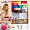 Набор для валяния из шерсти с шерстью и инструментами для DIY-проектов