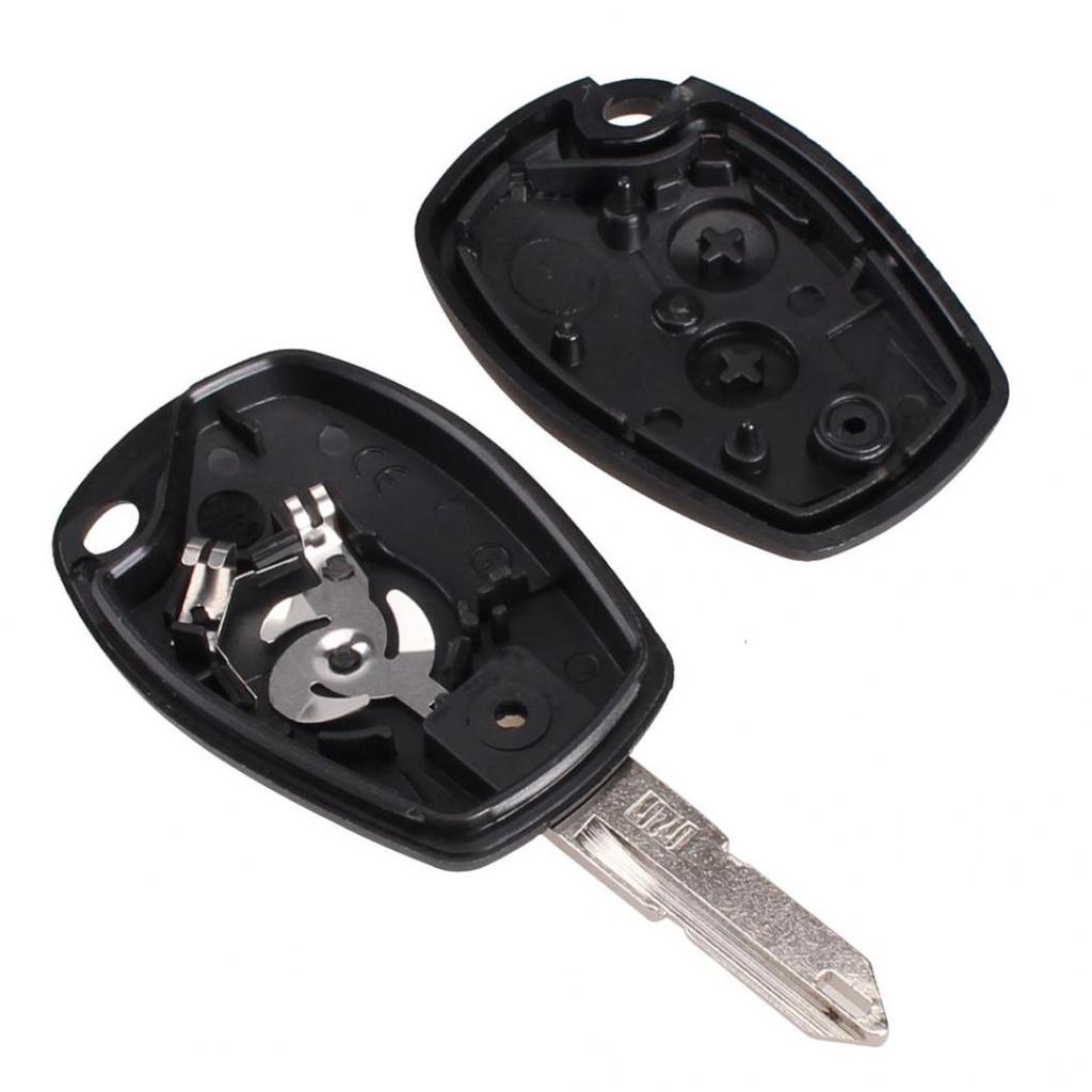 2 Button Car Remote Key Fob Cover Case for Renault Duster Logan Fluence Clio