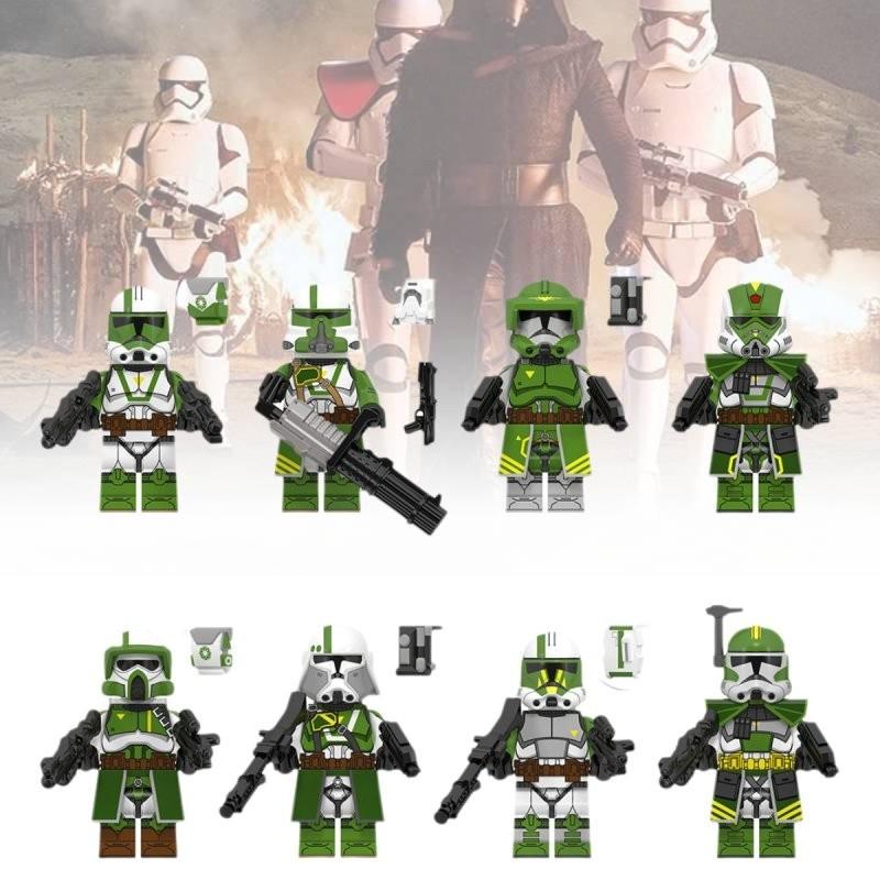 Wm6125 Апокалипсис Командир Солдат Набор игрушек из строительных блоков для творческой игры и воображения