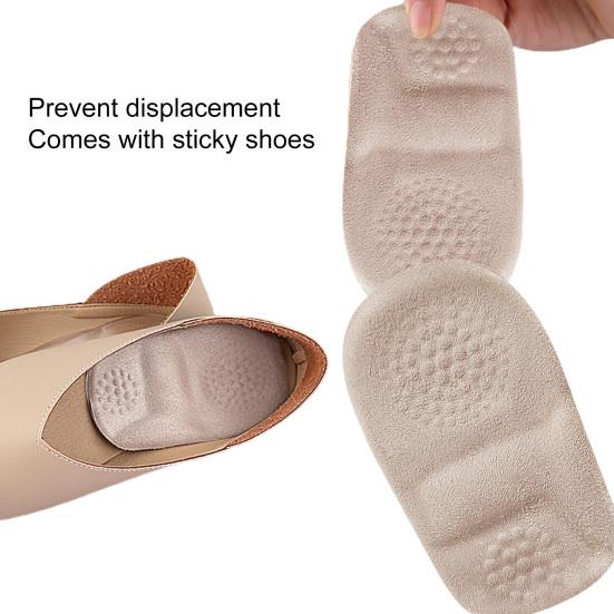 2 пары гелевых накладок на пятку, максимальное удобство, облегчение боли, шпоры, подошвенный фасциит, плоскостопие для пятки