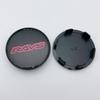 4pcs/Set 54mm 49mm RAYS Logo Emblem Badge Car Wheel Center Caps Wheel Hub Center Dust Cover Rim Hubcaps Car Styling Accessories