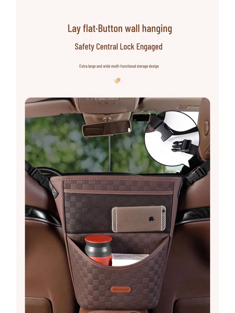 Многофункциональный органайзер для хранения на спинку автомобильного сиденья