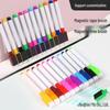 Магнитные стираемые маркеры для доски для детей - 8 цветов на водной основе с кисточкой и магнитной лентой