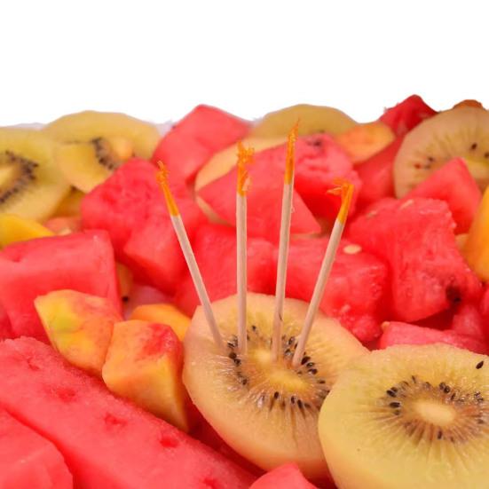 Бамбуковые зубочистки для закусок Натуральные зубочистки для вечеринок без заноз для коктейльных напитков, фруктов, сэндвичей, аксессуары для доски для закусок