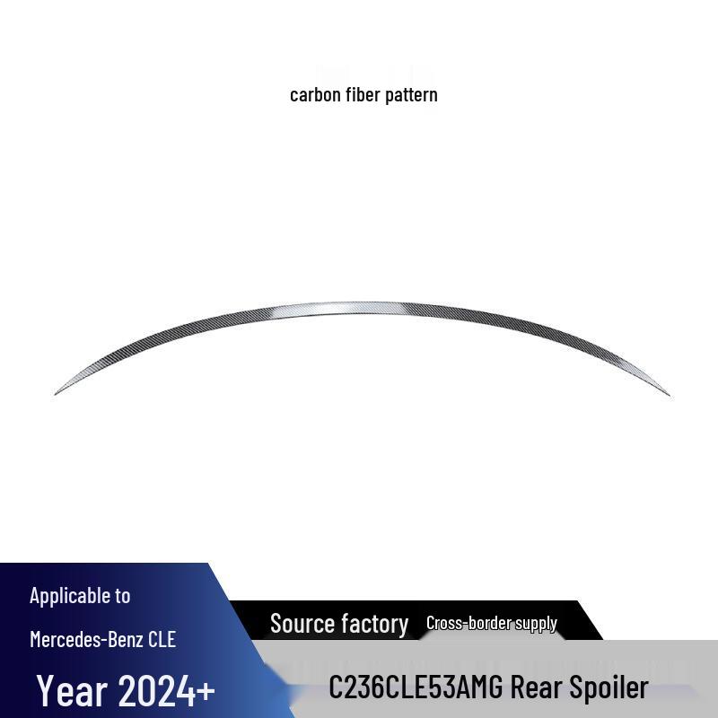 Mercedes-Benz C-Class Front Lip, Grille, Side Skirts, Rear Diffuser, Tailpipe Trim, Tail Wing Modifications