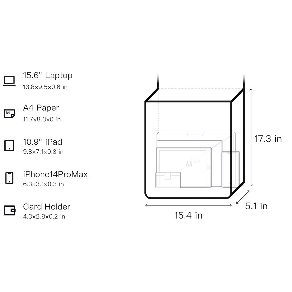 New FILA Fabric Laptop Bag Backpack Extra Small Men's Lead Gray F13M431102FDY
