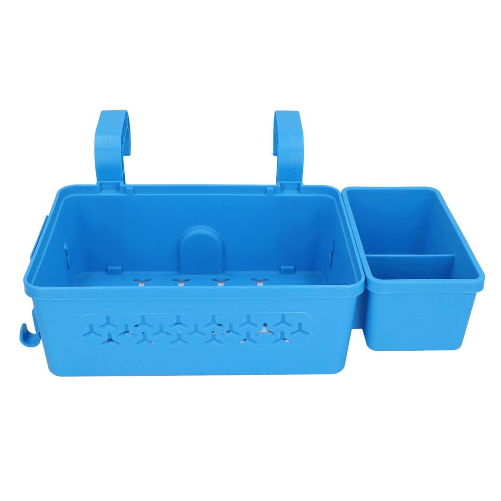 Корзина для хранения у бассейна, утолщенная, подвесная корзина для бассейна с подстаканником для 2,3 дюйма или меньше