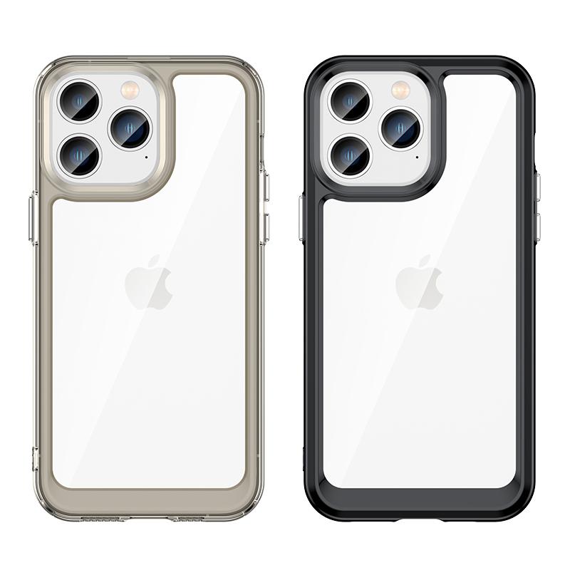 For iPhone 15 Pro Max Case Luxury Shockproof Clear Hard Cover for iPhone 13 12 14 15 Pro Max Plus 7 8 SE 2020 Transparent Cover