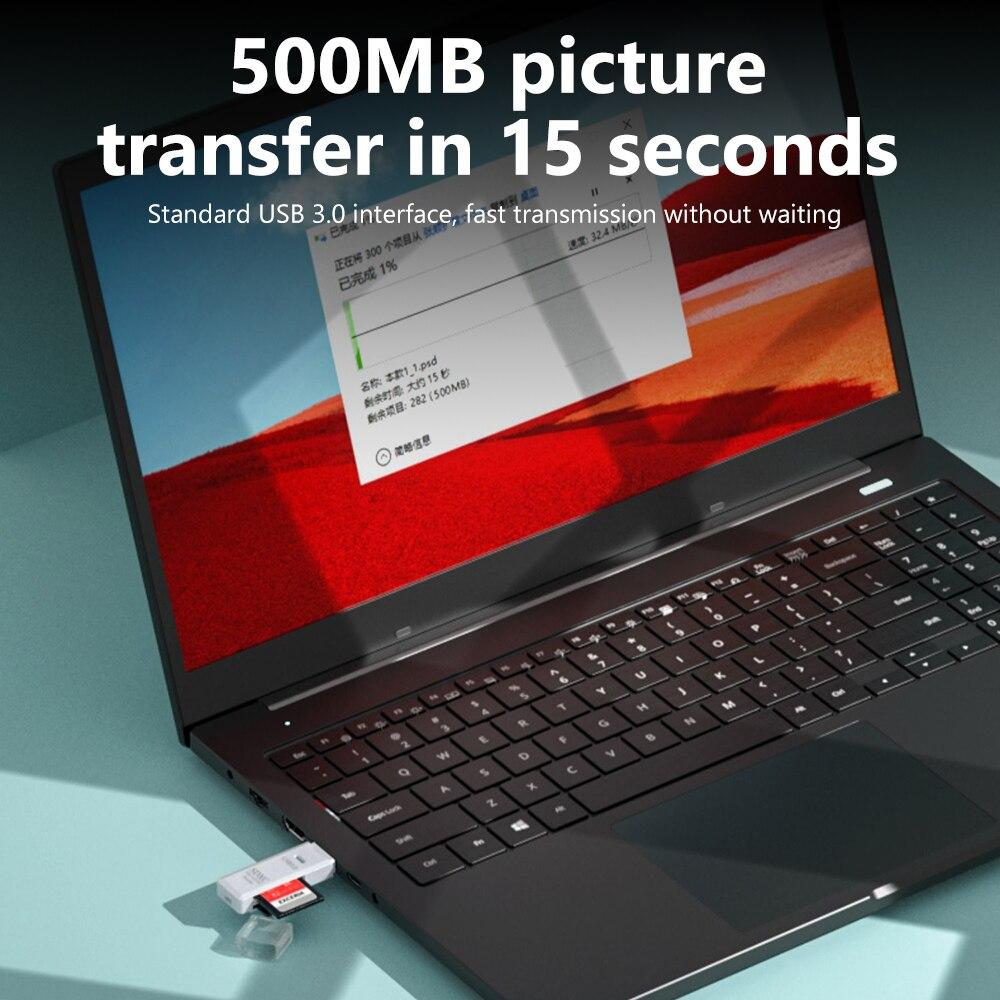 1 шт. Мини высокоскоростной 2 в 1 многофункциональный кард-ридер USB 3.0 Micro SD TF карта памяти флэш-накопитель адаптер