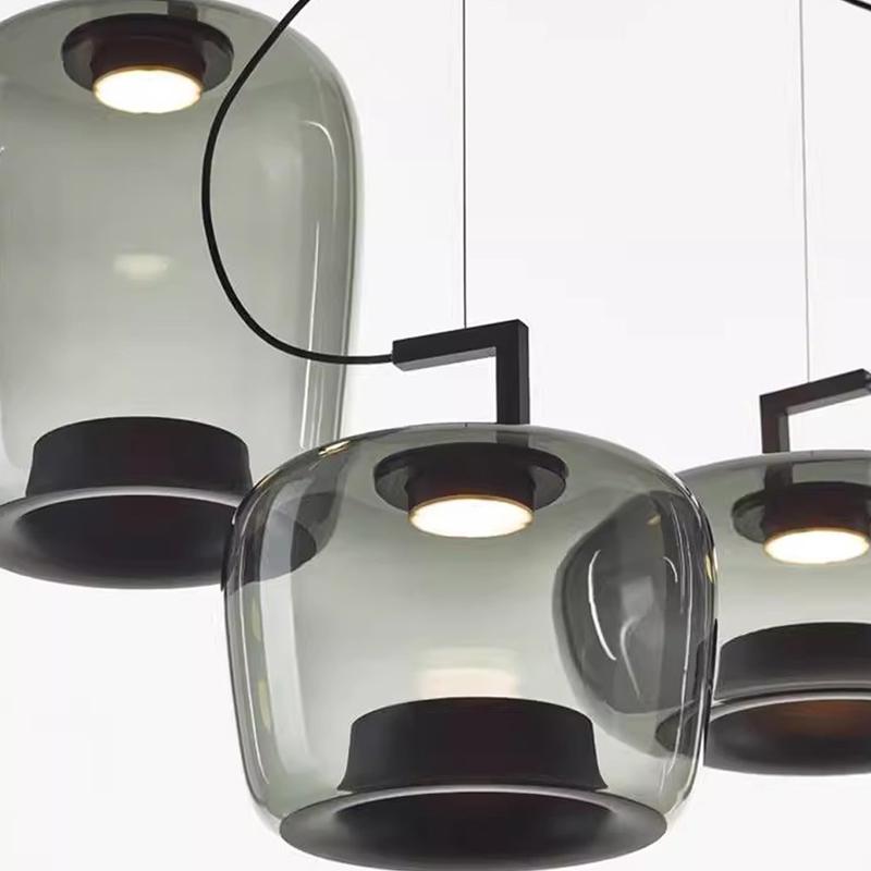 Современный светодиодный подвесной светильник в стиле минимализма Nordic Light Luxury для выставочного зала, столовой, спальни, прикроватной тумбочки, декора стеклянных люстр