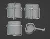Chino Model 1/35 Scale German M31 Mess Kit 3D Printer Kit CM-154