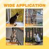 Plastic Pet Balcony Protective Net Bite Resistant Cat Safety Net Cat Window Sill Fence  Patio