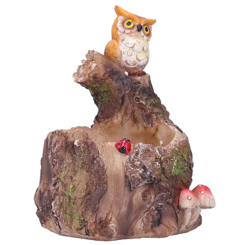 Plant Pot Innovative Waterproof Succulent Flower Bonsai Resin Planter Home DecorationEagle Standing On Tree