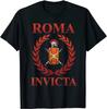 Roma Invicta Roman Legions T Shirt. Short Sleeve 100% Cotton Casual T-shirts Loose Top Size S-3XL Unisex T Shirts